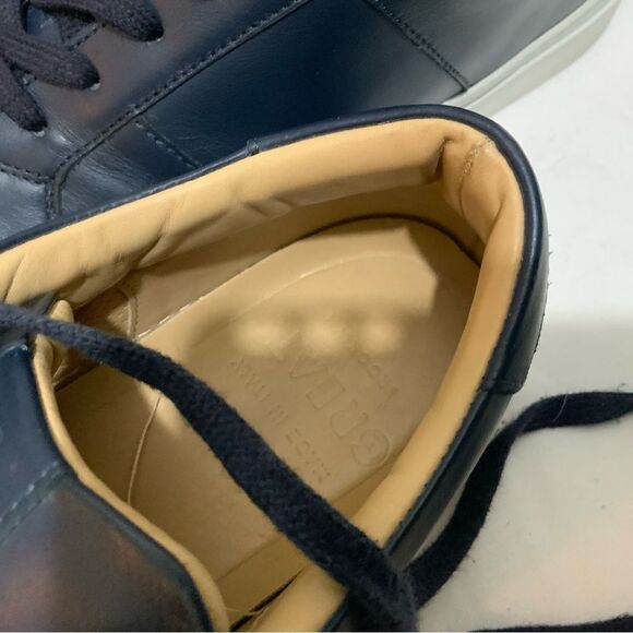 Greats Brooklyn Mens Blue Leather Low Top Casual Shoes Size 8.5 Made In Italy main image 10